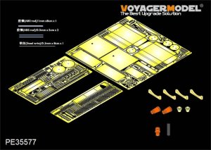 画像1: VoyagerModel [PE35577]WWII露 KV-85/KV-122重戦車 エッチングセット(トラペ01570/01569用) (1)
