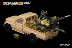 画像2: VoyagerModel [PE35580]現用 ピックアップトラック ZU-23-2対空機関砲搭載型 エッチングセット(モンVS-004用)