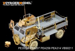 画像2: VoyagerModel [PE35586]現用米 M1078LMTVトラック装甲キャブタイプ エッチング基本セット(トラペ01009用)