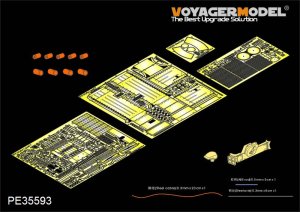 画像1: VoyagerModel [PE35593] 1/35 WWII独 I号戦車F型後期型 エッチングセット(ホビーボス83805用) (1)