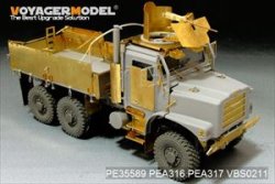 画像4: VoyagerModel [PE35589] 1/35 現用米軍 Mk.23 MTVRトラック エッチング基本セット(トラペ01011用)