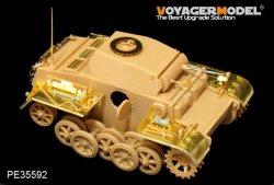 画像2: VoyagerModel [PE35592]WWII独 II号戦車J型 エッチングセット(ホビーボス83803用)