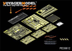 画像1: VoyagerModel [PE35612] 1/35 現用ロシア T-80U 主力戦車 エッチングセット(エグザクト用)