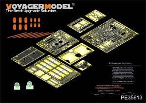 画像1: VoyagerModel [PE35613]1/35  WWII独 ティーガーI初期型エッチングセット(ズベズダ3546用) (1)