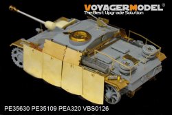 画像3: VoyagerModel [PE35630]1/35 WWII独 III号突撃砲後期型エッチング基本セット(DML用)