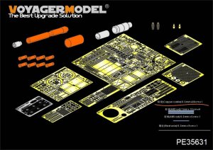 画像1: VoyagerModel [PE35631]Modern German Leopard 1A3 MBT  Basic(For MENG TS-007) (1)