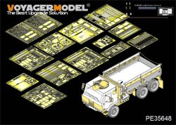 画像1: VoyagerModel [PE35648] 1/35 現用米 M1083FMTVトラック エッチング基本セット(トラペ01008用)