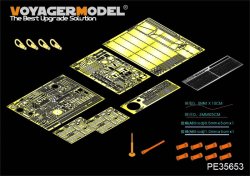 画像1: VoyagerModel [PE35653] 1/35 現用ロシア T-80B主力戦車 エッチングセット(トラペ05565用)