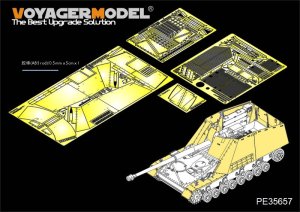 画像1: VoyagerModel [PE35657]WWII独 Sd.Kfz.164 ナースホルン 装甲板/フェンダーセット(AFVクラブ AF35164用) (1)