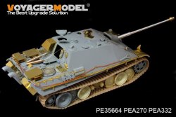 画像3: VoyagerModel [PE35664] 1/35WWII独 ヤークトパンターG2 後期型エッチングセット(DML6609用)