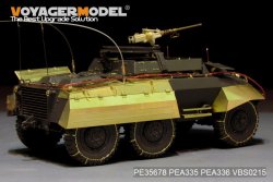 画像2: VoyagerModel [PEA335]1/35 WWII米 M8/M20装甲車 サイドスカート/雑具箱セット(タミヤ35228/35234用)