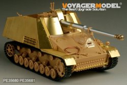 画像3: VoyagerModel [PE35680] 1/35 WWII独 ナースホルン対戦車自走砲 エッチングセット(タミヤ35335用)