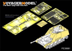 画像1: VoyagerModel [PE35681] 1/35 WWII独 ナースホルン対戦車自走砲 装甲板/フェンダーセット(タミヤ35335用)