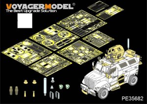 画像1: VoyagerModel [PE35682] 1/35 1/35現用米4X4MRAP マックスプロ装甲車エッチングセット(キネティック K61011用) (1)