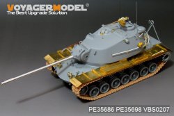 画像2: VoyagerModel [PE35686] 1/35 米 M103A1 重戦車 「ファイティングモンスター」エッチング基本セット(DML3548用)