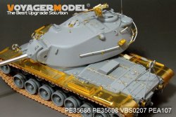 画像4: VoyagerModel [PE35686] 1/35 米 M103A1 重戦車 「ファイティングモンスター」エッチング基本セット(DML3548用)