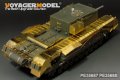 VoyagerModel [PE35687] 1/35 WWII 英 チャーチル3インチガンキャリアー エッチングセット(AFVクラブF35253用)