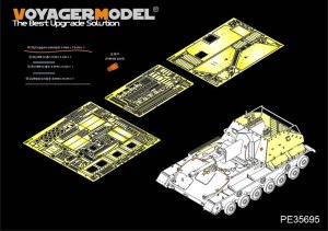 画像1: VoyagerModel [PE35695]WWII Russian SU-76 Self-Propeller Gun basic(For MiniArt 35053) (1)