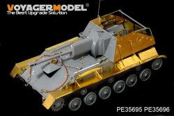 画像2: VoyagerModel [PE35695]WWII Russian SU-76 Self-Propeller Gun basic(For MiniArt 35053)