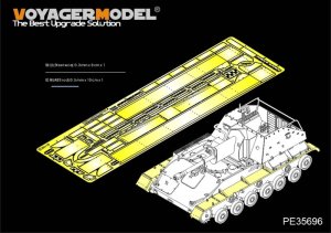 画像1: VoyagerModel [PE35696]WWII Russian SU-76 Self-Propeller Gun Fenders(For MiniArt 35053) (1)