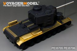 画像2: VoyagerModel [PE35706] 1/35 WWII露 KV-5 重戦車 フェンダーセット(TAKOM2006用)