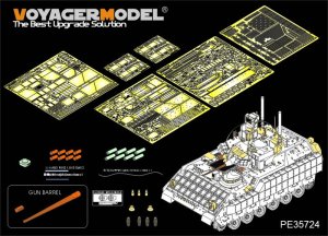 画像1: VoyagerModel [PE35724] 現用米 M3A3ブラッドレー歩兵戦闘車 w/BUSK III(モンモデルSS-006用) (1)