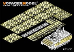 画像1: VoyagerModel [PE35725] 現用米 M3A3ブラッドレー歩兵戦闘車 爆発反応装甲セット(モンモデルSS-006/オロチ IM001/IM002用)