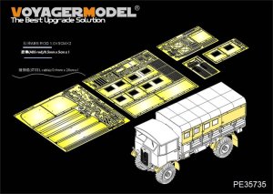 画像1: VoyagerModel [PE35735] WWII英 AECマタドールトラック 中期型エッチングセット(AFV AF35239用) (1)