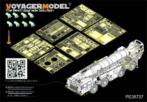 画像1: VoyagerModel [PE35737]現用露 スカッドB エッチング基本セット(トラペ01019用) (1)