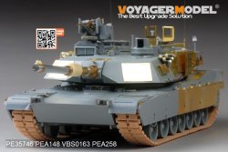 画像3: VoyagerModel [PE35746]1/35 現用米 M1A2 SEP V2 エイブラムス エッチング基本セット(DML3556用)
