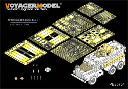 画像1: VoyagerModel [PE35754]現用米 クーガー 6×6 MRAP エッチングセット(モンモデル SS-005用)