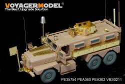 画像9: VoyagerModel [PE35754]現用米 クーガー 6×6 MRAP エッチングセット(モンモデル SS-005用)