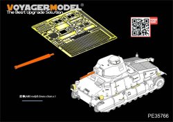 画像5: VoyagerModel [PE35766]WWII French SOMUA S35 Medium Tank Basic(For TAMIYA35344)