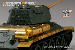 画像1: VoyagerModel [PE35769]WWII露 1/35 T-34/85 第112工場製 エッチング基本セット(アカデミー13290用)