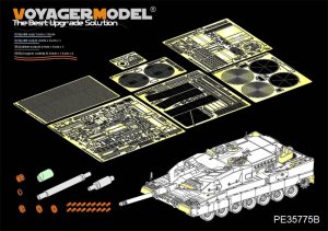 画像1: VoyagerModel [PE35775B]1/35 現用 独 ドイツ連邦軍レオパルド2A5ベーシックセットVer.B(砲身付)(タミヤ35242用) (1)