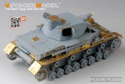 画像3: VoyagerModel [PE35780]1/35 WWII独 IV号戦車A型 増加装甲型 エッチング基本セット(DML6747/6816用)