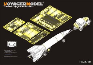 画像1: VoyagerModel [PE35789]1/35 WWII独 ハノマークSS100 & V-2ミサイル運搬車 エッチングセット(タコム2110用) (1)