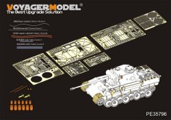 画像4: VoyagerModel [PE35796]WWII独 パンターD型 エッチング基本セット(タミヤ35345用)