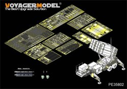 画像1: VoyagerModel [PE35802]1/35 現用米 MIM-104F パトリオット SAM PAC-3 M901発射機 エッチング基本セット(DML3563用)