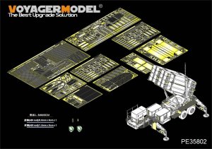画像1: VoyagerModel [PE35802]1/35 現用米 MIM-104F パトリオット SAM PAC-3 M901発射機 エッチング基本セット(DML3563用) (1)