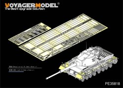 画像1: VoyagerModel [PE35818]英 コンカラーMk.II 重戦車 フェンダーセット(DML 3555用)