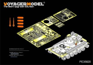 画像1: VoyagerModel [PE35820]1/35現用仏 AMX-13/75 軽戦車 エッチング基本セット(タコム2036用) (1)