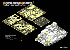 画像1: VoyagerModel [PE35823]現用露 ZSU-23-4M シルカ エッチング基本セット(ホンモデルH-5001用) (1)