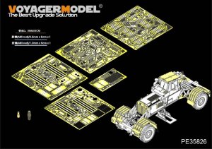 画像1: VoyagerModel [PE35826]1/35 現用米 ハスキーMk.III 地雷探知機搭載車 エッチングセット(AFVクラブ AF35347用) (1)