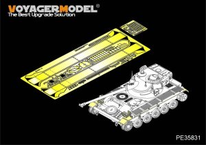 画像1: VoyagerModel [PE35831]1/35 仏 AMX-13 軽戦車 フェンダーセット(タミヤ35349用) (1)