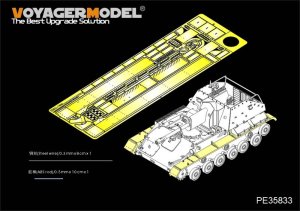 画像1: VoyagerModel [PE35833]WWII Russian SU-76 Self-Propeller Gun fenders(For TAMIYA 35348) (1)