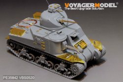 画像2: VoyagerModel [PE35842]1/35 WWII米 M3リー中戦車 エッチング基本セット(タコム2085用)