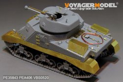 画像6: VoyagerModel [PE35843]1/35 WWII英 M3グラント中戦車 エッチング基本セット(タコム2086用)