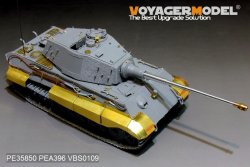 画像2: VoyagerModel [PE35850]1/35 WWII独 ティーガーII(ヘンシェル砲塔)エッチングセット(タコム用)