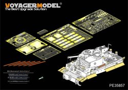 画像15: VoyagerModel [PE35857]1/35 WWII独 ティーガーI 戦車回収車 エッチング基本セット(ライフィールドRM-5008用)